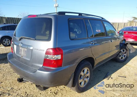 2005 Toyota Highlander V6 из США, поврежденный, VIN JTEEP21A550108086